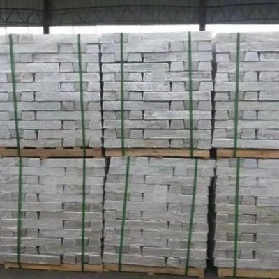 Parlak Gümüş Yüksek Saflıkta Magnezyum Külçe Korozyona Dirençli